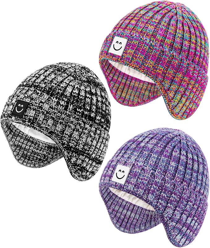 Alepo 3 Pack Baby Beanie Hats by Alepo