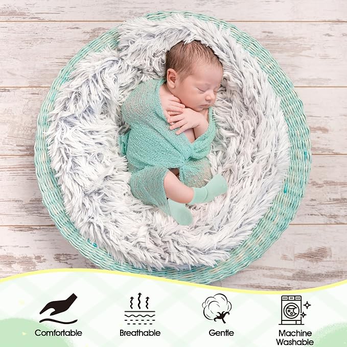 8 Pairs Newborn Socks Thick Cotton Terry Turn Cuff Baby Socks 0-6 Months Cute - Image 4