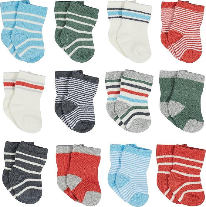 Onesies Brand Baby Boys & Girls 12 Pair Bootie Socks by OnesiesBrand
