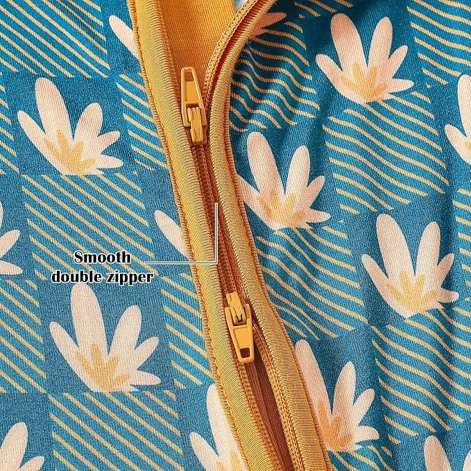 OPAWO Bamboo Sleepers for Baby Boy Pajamas Bamboo Pajamas Baby Romper 0-24M | 2 - Image 6