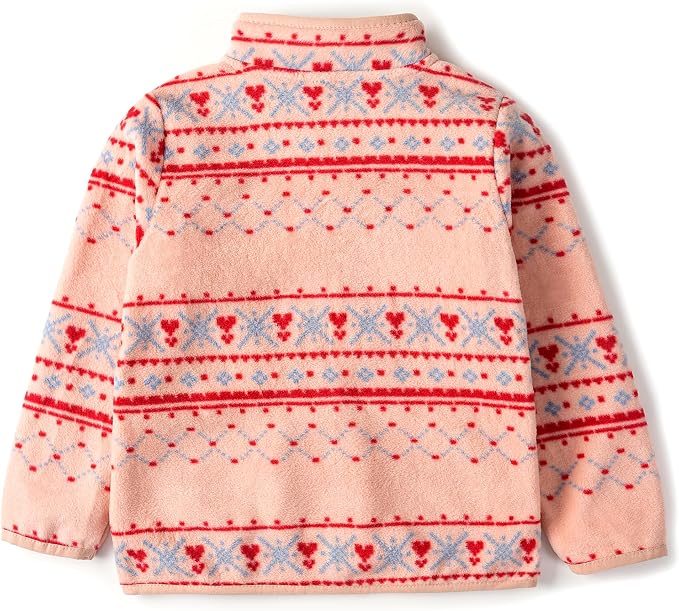 Toddler Boys Girls Fleece Jacket Lightweight Fall Spring 2-12 Years - Image 3