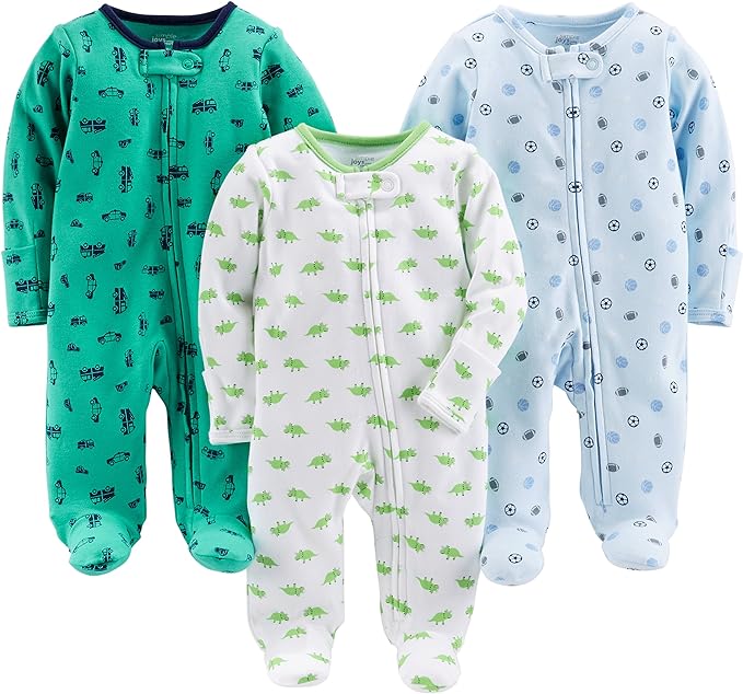 Simple Joys by Carter's Baby 3-Pack Neutral Sleep and Play by SimpleJoysbyCarters