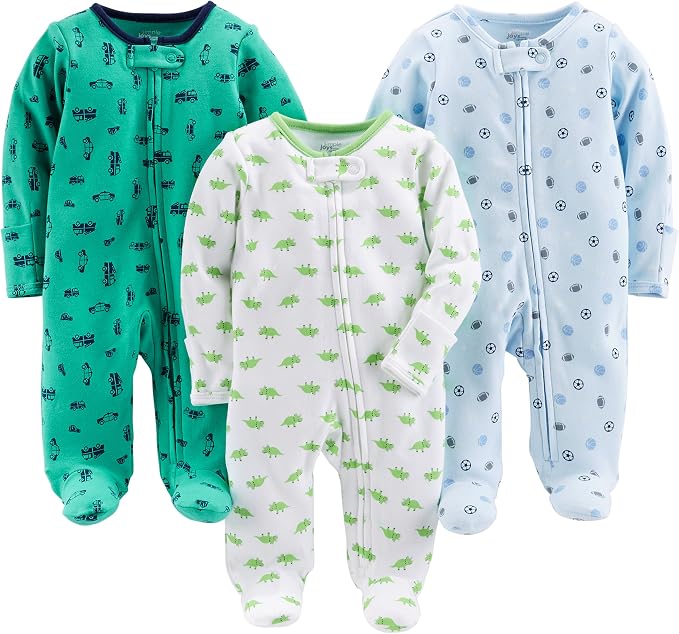 Simple Joys by Carter's Baby 3-Pack Neutral Sleep and Play by SimpleJoysbyCarters