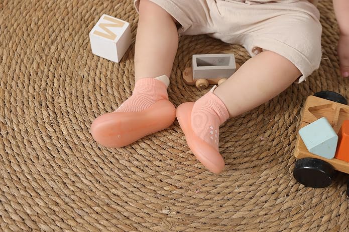 Hstyle Baby Sock Shoes Toddler Boys Walking Shoes Infant Slippers Sneakers | - Image 7