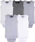 Gerber Baby Boys Multi-Pack Sleeveless Onesies Bodysuit by Gerber