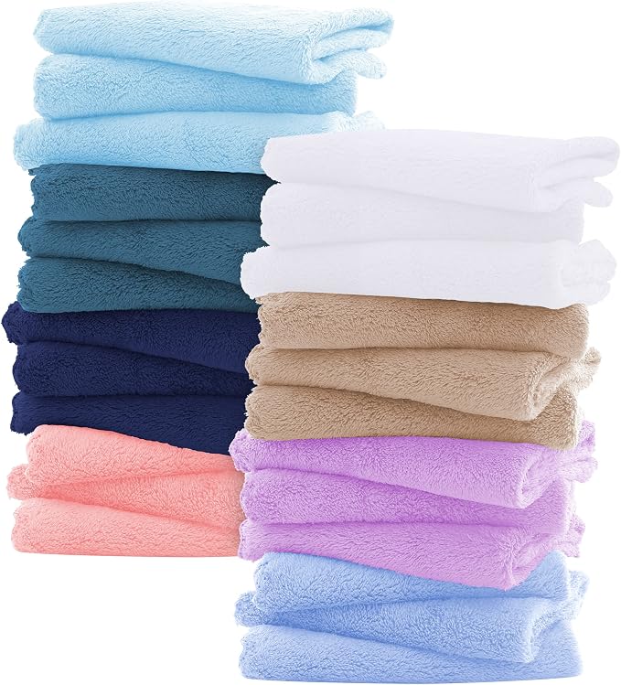 Sunny zzzZZ Ultra Soft 24 Pack Baby Washcloths by Sunny+zzzZZ