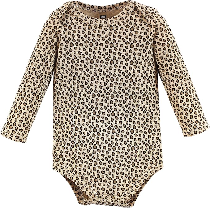 Hudson Baby baby-boys Cotton Long-sleeve Bodysuits 5-pack - Image 4