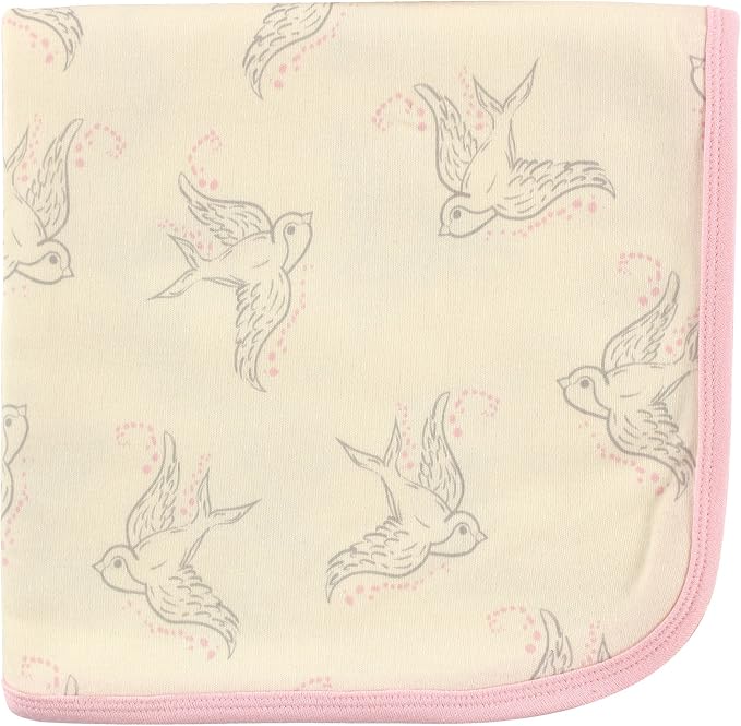 Touched by Nature Unisex Baby Organic Cotton Swaddle, Receiving and by TouchedbyNature