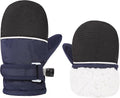 Toddler Gloves Kids Mittens Winter Warm Lined Fleece Gloves Waterproof Snow by Slivery+Color