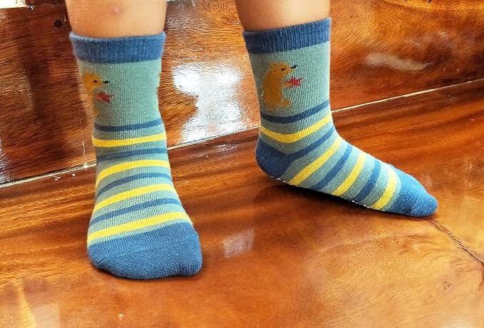 RATIVE Non Skid Anti Slip Crew Socks - Image 7