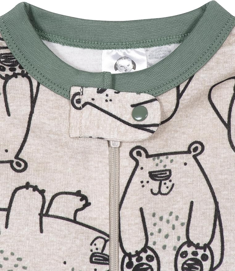 Gerber Baby Boys 2-Pack Footed Pajamas - Image 3