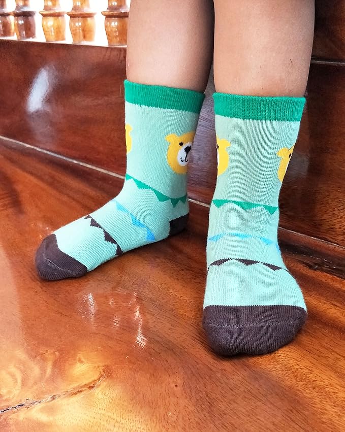 RATIVE Non Skid Anti Slip Crew Socks - Image 2