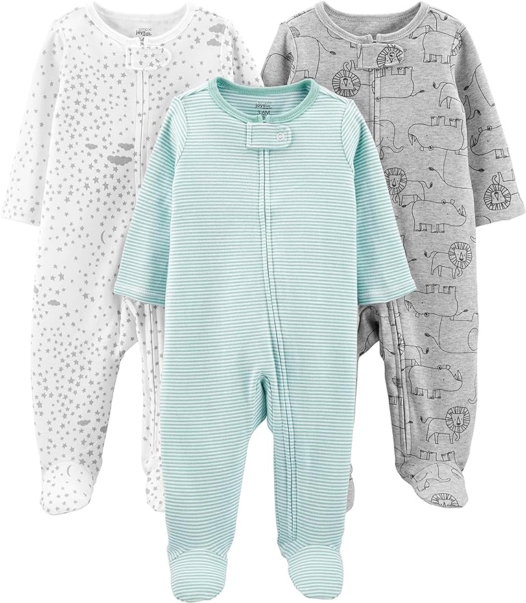 Simple Joys by Carter's Baby 3-Pack Neutral Sleep and Play by SimpleJoysbyCarters