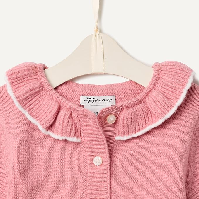 Amazon Essentials x Sofia Grainge Baby Girls' Cardigan Sweater - Image 5