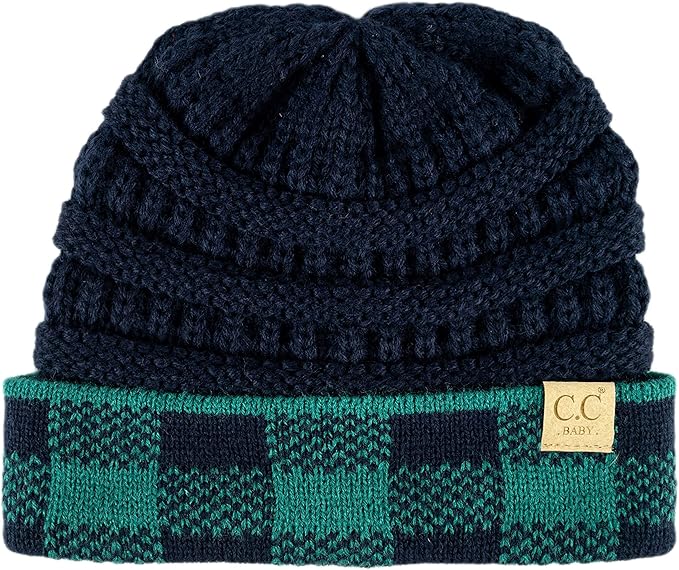 Funky Junque Baby Winter Hat – Cute Newborn Hats, Cozy Warm Infant Beanie, Soft Knit Stocking Stuffer for Babies 0–12 Months
