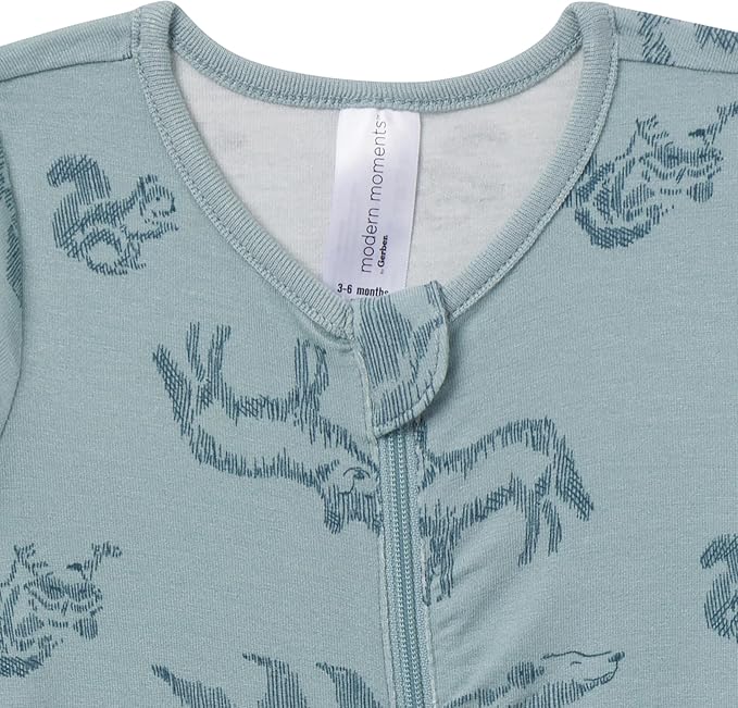 MODERNMOMENTS Baby Viscose 2-pack Footless Coveralls - Image 3