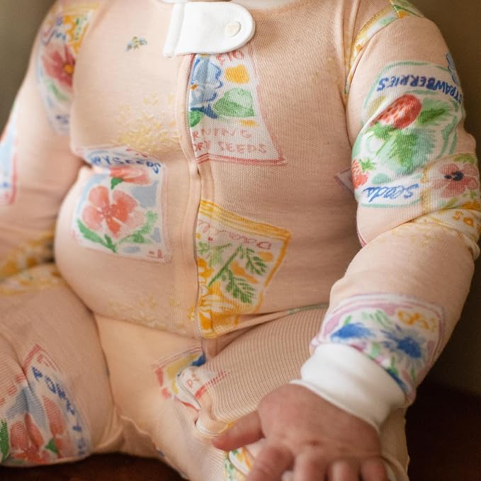 Burt's Bees Baby Unisex Sleep and Play Pajama, Footless One-Piece Zipper PJ | - Image 3
