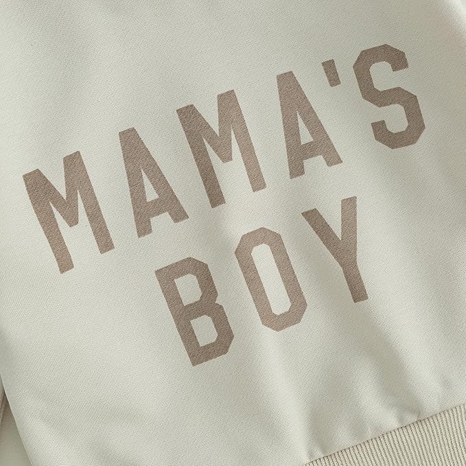 Toddler Baby Boy Clothes Solid Color Long Sleeve Crewneck Sweatshirt Top Casual Pants Set 2Pcs Fall Winter Outfits