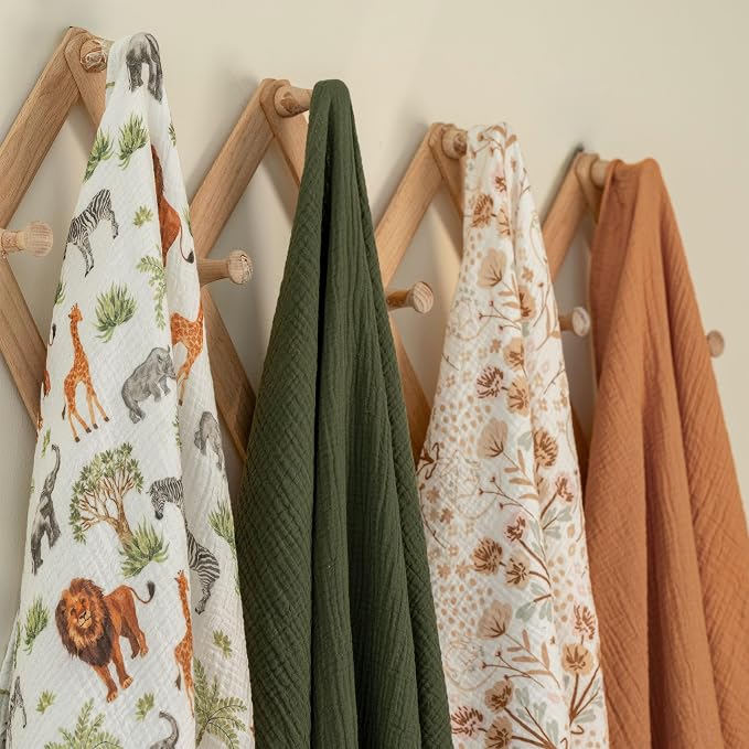 GLLQUEN BABY Muslin Swaddle Blankets - Image 4