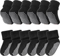 SDBING Baby Boys Girls Grips Socks Infant Toddlers Kids Non Slip Warm Thick by SDBING
