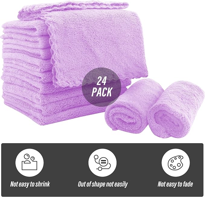 Sunny zzzZZ Ultra Soft 24 Pack Baby Washcloths - Image 2