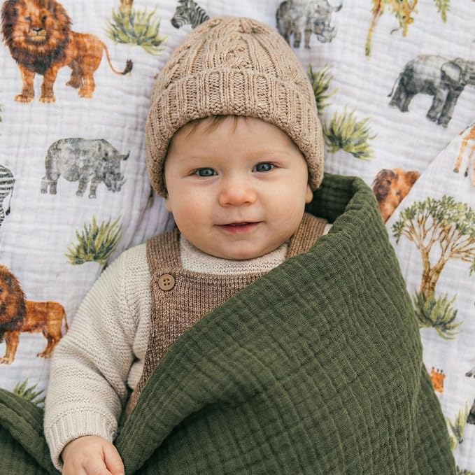 GLLQUEN BABY Muslin Swaddle Blankets - Image 8