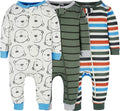 Onesies Brand Baby Boys' 3-pack Snug Fit One-piece Cotton Pajamas by OnesiesBrand