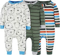 Onesies Brand Baby Boys' 3-pack Snug Fit One-piece Cotton Pajamas by OnesiesBrand