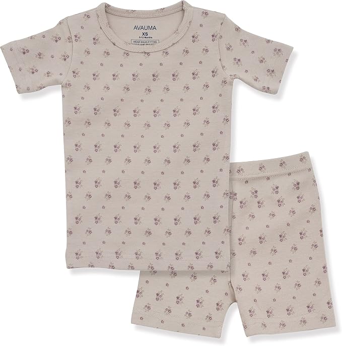 AVAUMA Baby Boys Girls Pajama Set 6M-7T Kids Cute Toddler Snug fit Pattern by AVAUMA