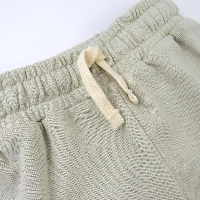 HonestBaby unisex-baby Light Weight Hoodie & Sweatpant Set 100% Organic Cotton - Image 5