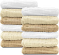 Sunny zzzZZ Baby Muslin Washcloths -100% Cotton Muslin Soft Baby Bath Wash by Sunny+zzzZZ
