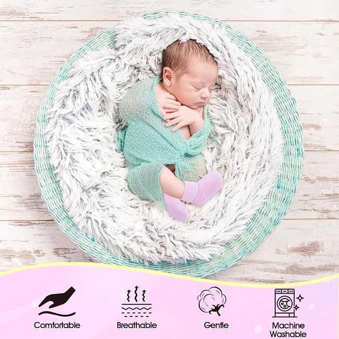 8 Pairs Newborn Socks Thick Cotton Terry Turn Cuff Baby Socks 0-6 Months Cute - Image 5