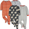 Onesies Brand Baby Boys' 4-pack Sleep 'N Play Footies by OnesiesBrand