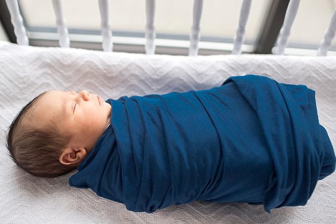 Copper Pearl Swaddle Blankets for Newborns | Soft Stretchy Receiving Blankets - Image 7