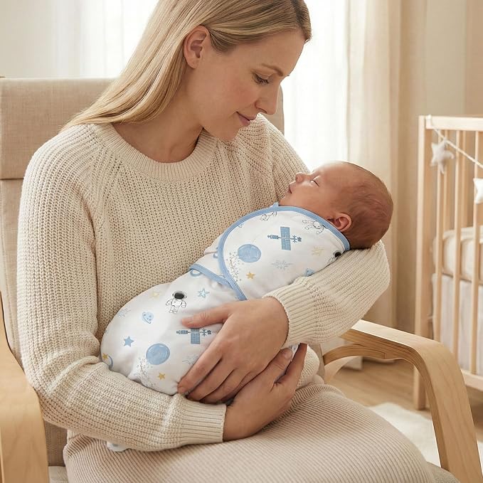 GLLQUEN BABY Swaddles for Newborns 0-3 Months, Adjustable & Easy Fastener | - Image 8