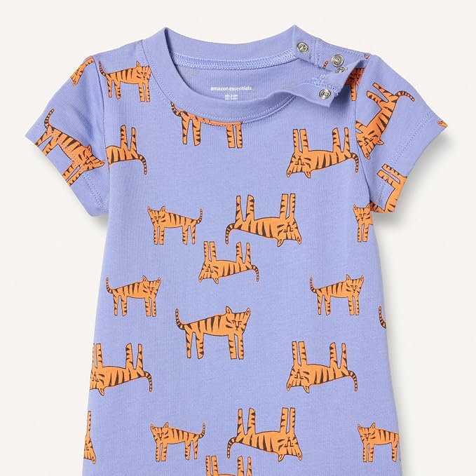 Amazon Essentials Unisex Babies' Cotton Jersey Sleeveless and Short-Sleeve - Image 5