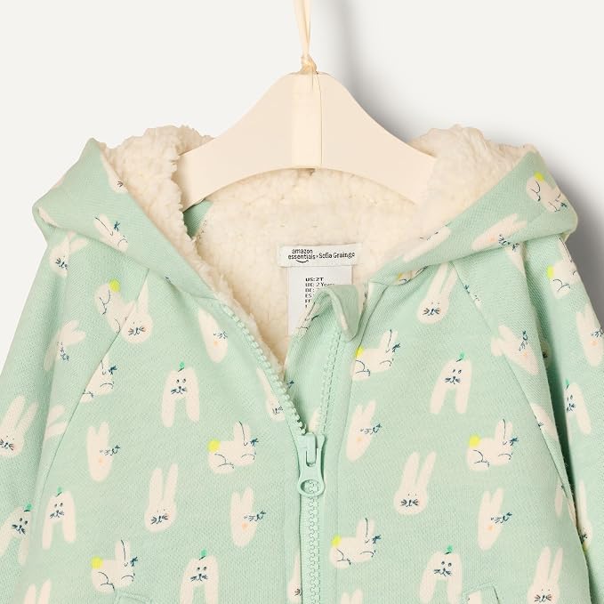 Amazon Essentials x Sofia Grainge Unisex Toddlers and Babies' Zip Hoodie - Image 5