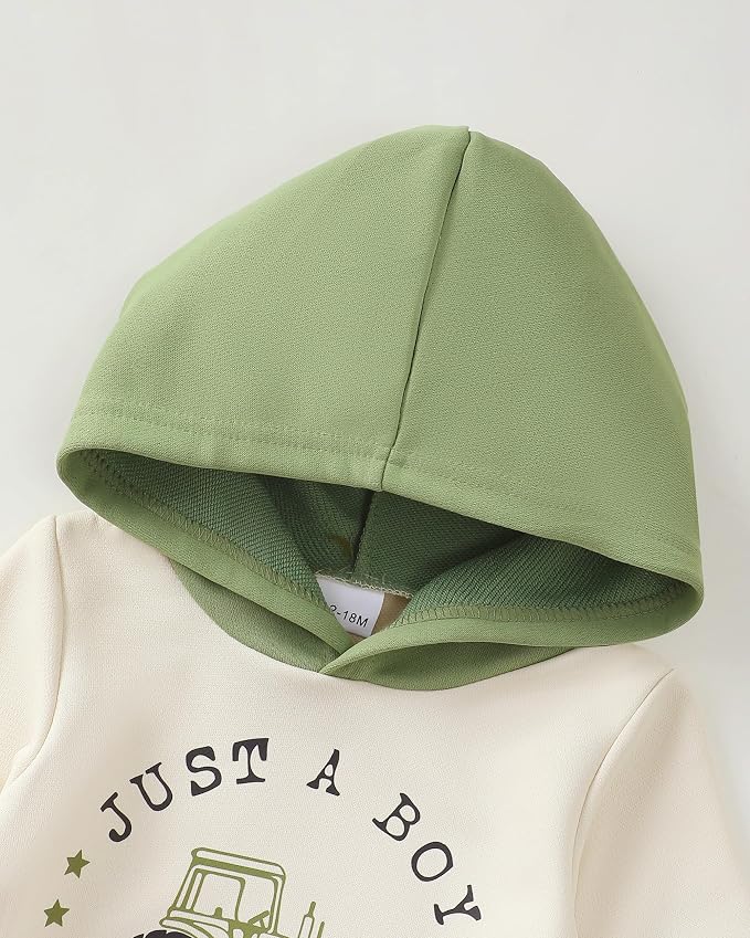 NZRVAWS Baby Boy Clothes Toddler Boy Outfit 2 3 4T 6 12 18 24 Month Fall Winter - Image 5