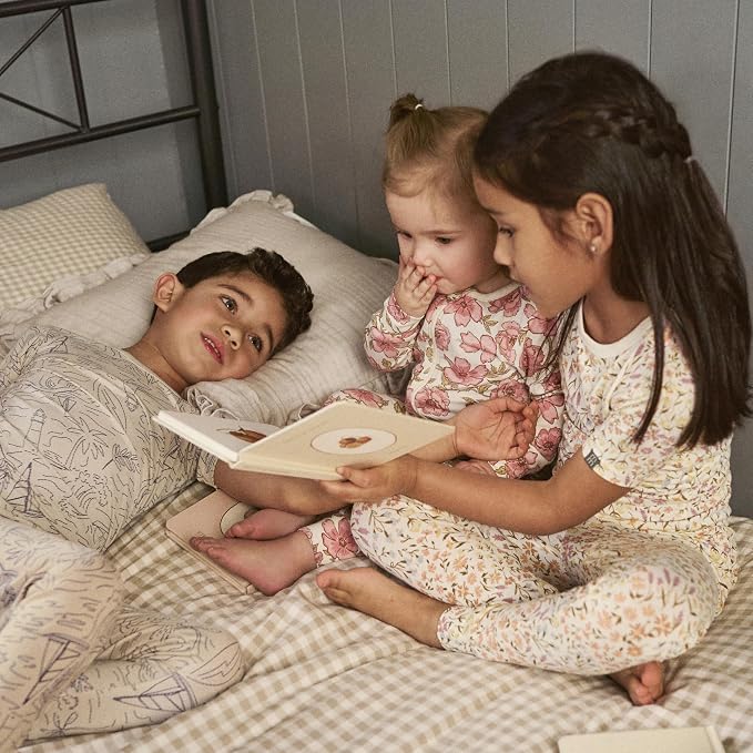 MODERNMOMENTS Baby Viscose 4-piece Tight Fitting Pajama Sets - Image 6