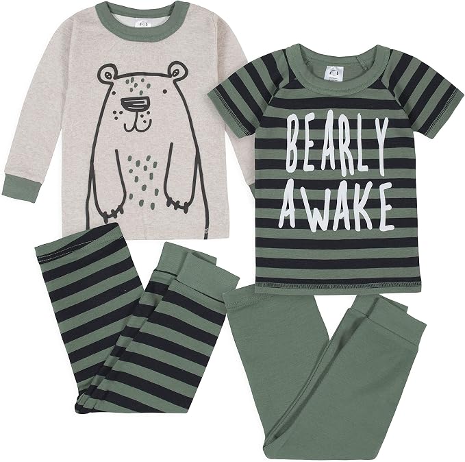 Gerber Baby Boys 4 Piece Pajama Set by Gerber