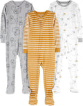Simple Joys by Carter's Baby Boys 3 pack Snug Fit Footed Cotton Pajamas by SimpleJoysbyCarters