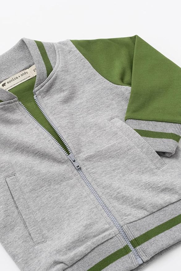 monica + andy Bomber Jacket, 100% Organic Cotton Clothes - Image 5