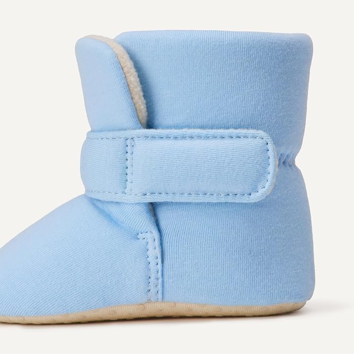 Amazon Essentials Unisex Babies' Soft Hook & Loop Booties, Infant Crib Shoes - Image 5