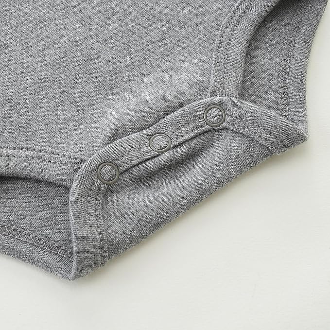 Baby Girl Collared Onsie Polo Bodysuit Boy Cotton Romper Short Sleeve 0~24M - Image 6