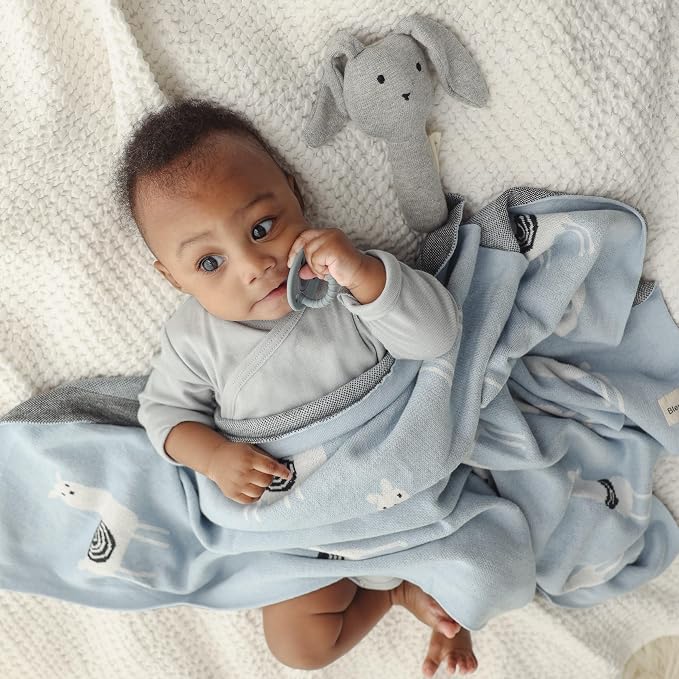 Baby Receiving Swaddle Stroller Blanket - Image 8