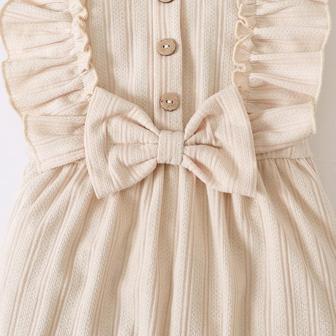 Mioglrie Newborn Baby Girl Clothes 1 Piece Infant Fall Winter Romper Outfit | - Image 6