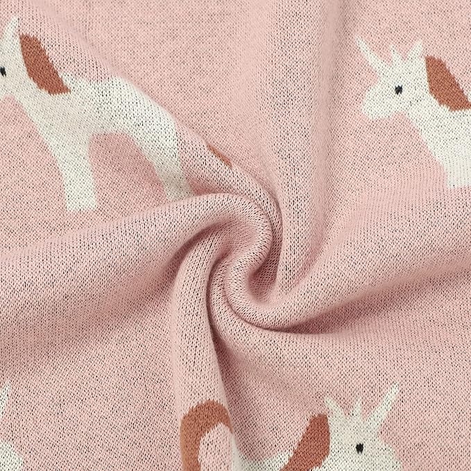 Baby Swaddle Blanket for Girls 100% Cotton Buttery Soft Cozy Receiving Swaddle - Image 8