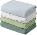 GLLQUEN BABY Muslin Swaddle Blankets by GLLQUENBABY