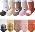 TRUEHAN 5 Pairs Toddler Non Slip Socks by TRUEHAN