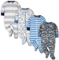 Onesies Brand Baby Boys' 4-pack Sleep 'N Play Footies by OnesiesBrand